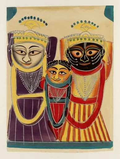 Balbhadra, Subhadra and Jagannatha