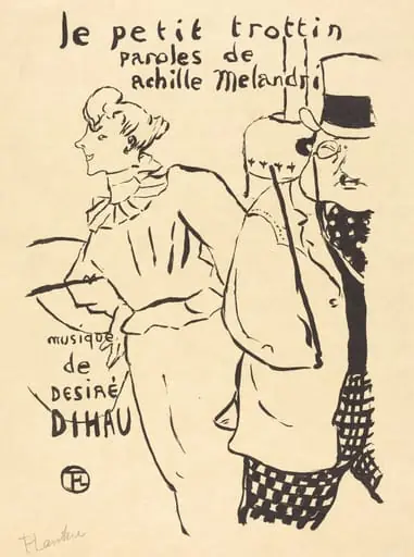 The Little Errand-Girl (Le petit trottin)