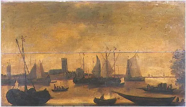Shipping in Inland Waters (View of ?Dordrecht)