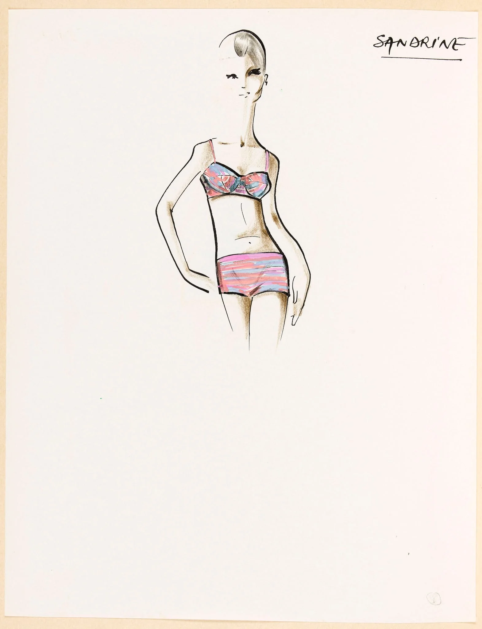 Sandrine, by Marie-Louise Carven, 1964