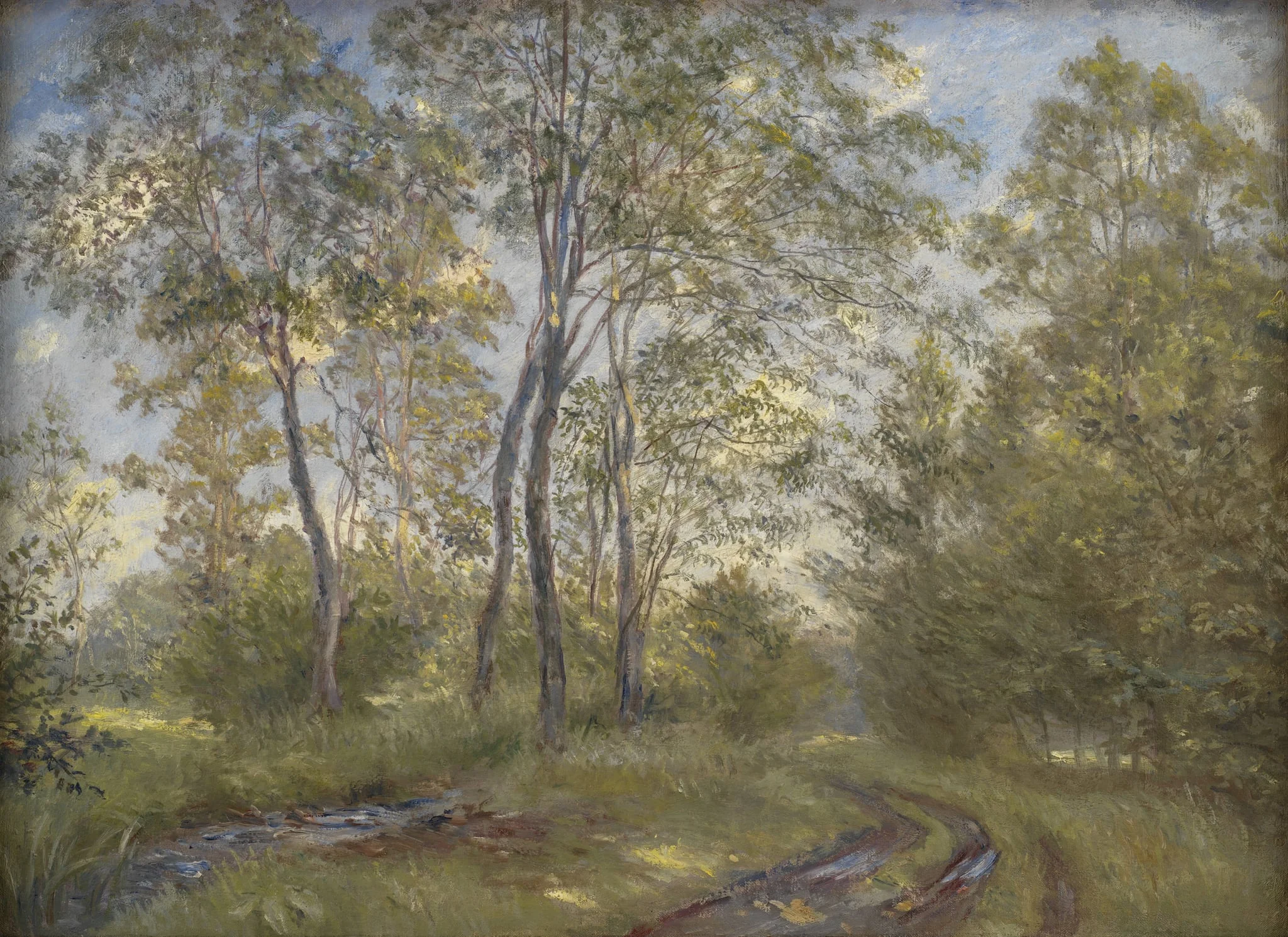 A River near Meilgård Manor, Jutland