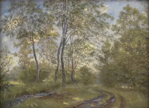 A River near Meilgård Manor, Jutland