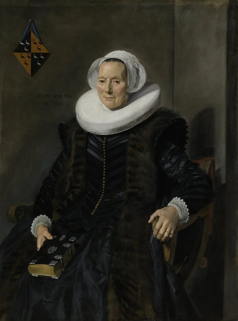 Portrait of Maritge Claesdr Vooght (....-1644)