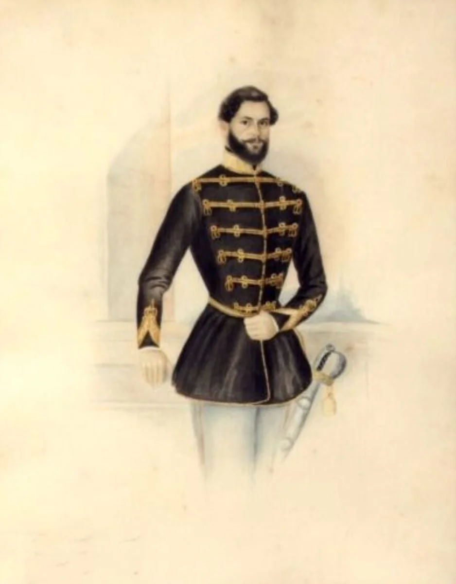 Maiorul Dallos Elek, by Lizenmeier, unspecified, 1850