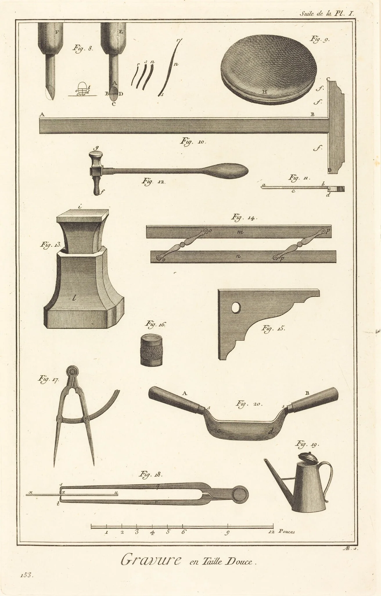 Gravure en Taille Douce: suite de la pl. I, by Antonio Baratta, ink, 1775