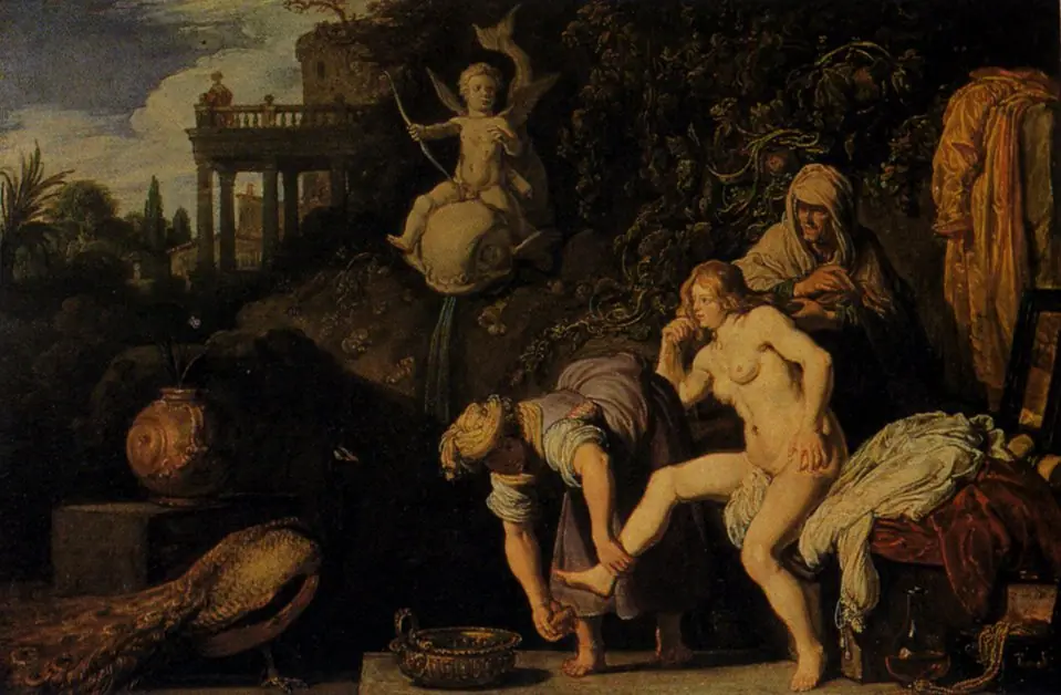 Bathsheba at her Toilette