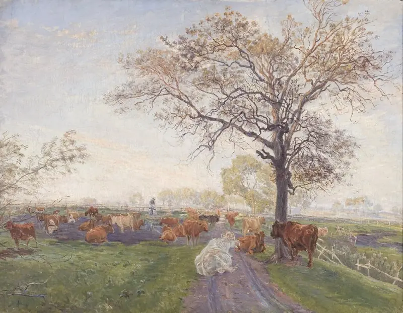 Malkepladsen ved Dyrehavegård