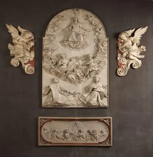 The Assumption of the Virgin with saints and angels