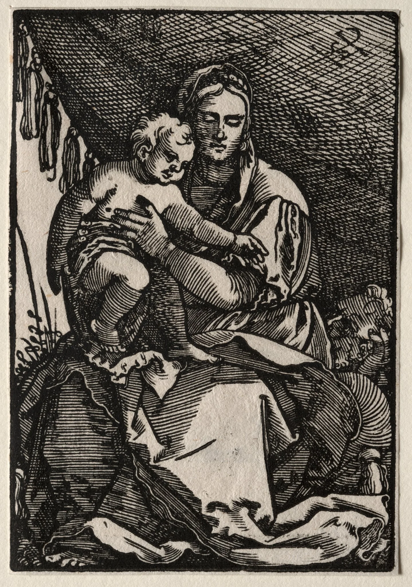 The Holy Family under a Tent