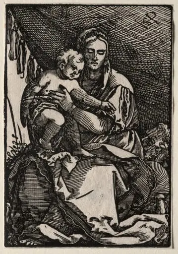 The Holy Family under a Tent