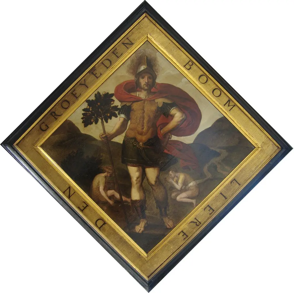 Blazon of the Chamber of Rhetoric "The Growing Tree" in Lier