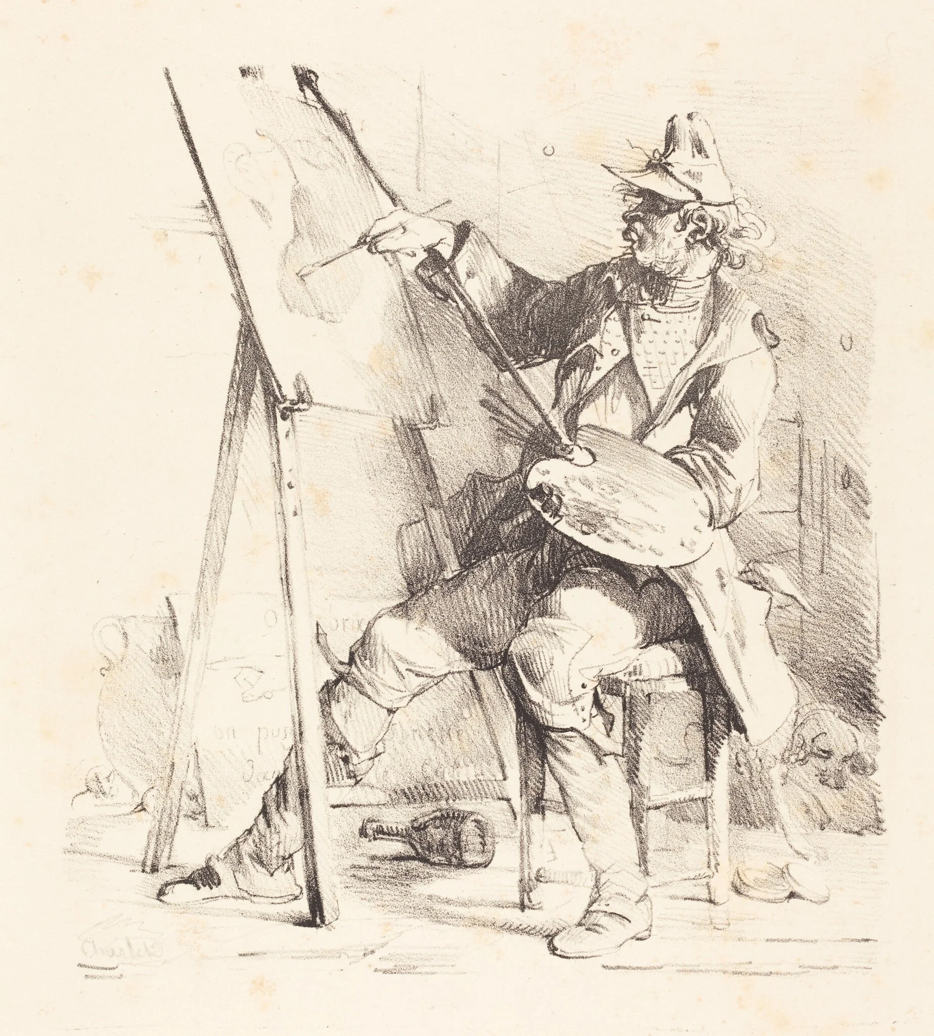 The Sign Painter (Le Peintre d'Enseignes)