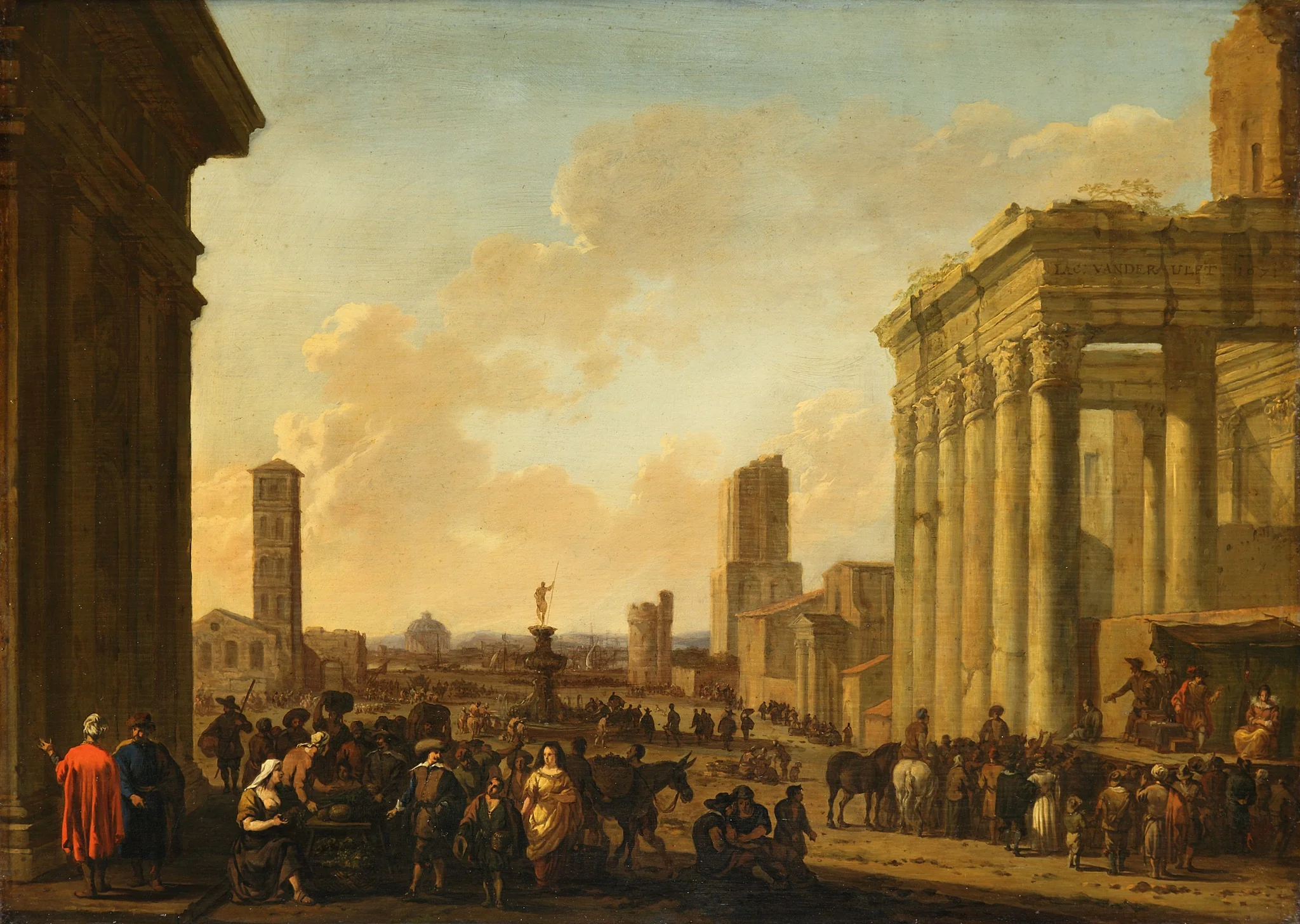 The Roman Forum in Rome