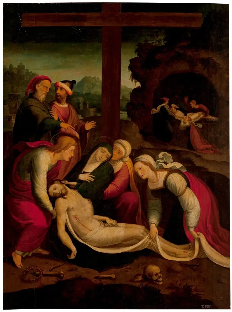 Lamentación ante Cristo muerto