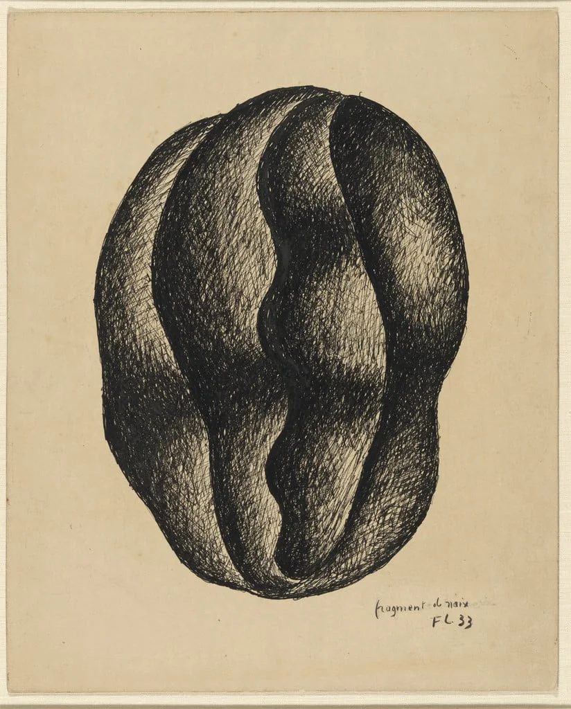 Untitled, by Fernand Léger, ink, 1933
