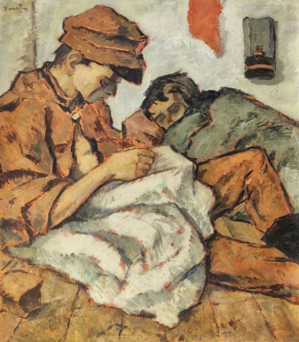 Odaia prizonierilor, by Nicolae Tonitza, 1923