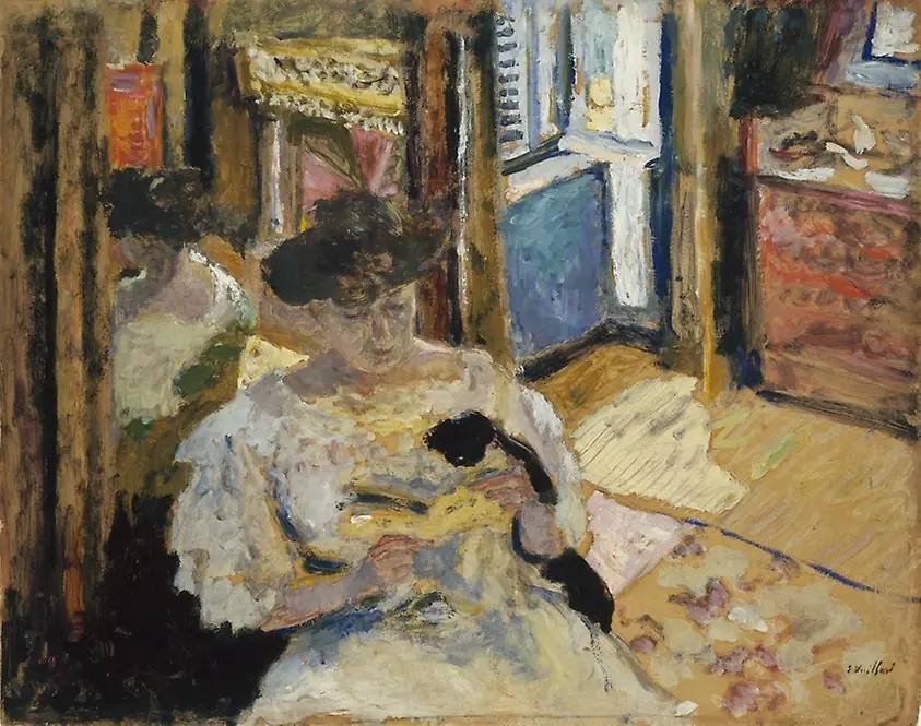 The Dressing-Room, Madame Hessel Reading at Amfréville