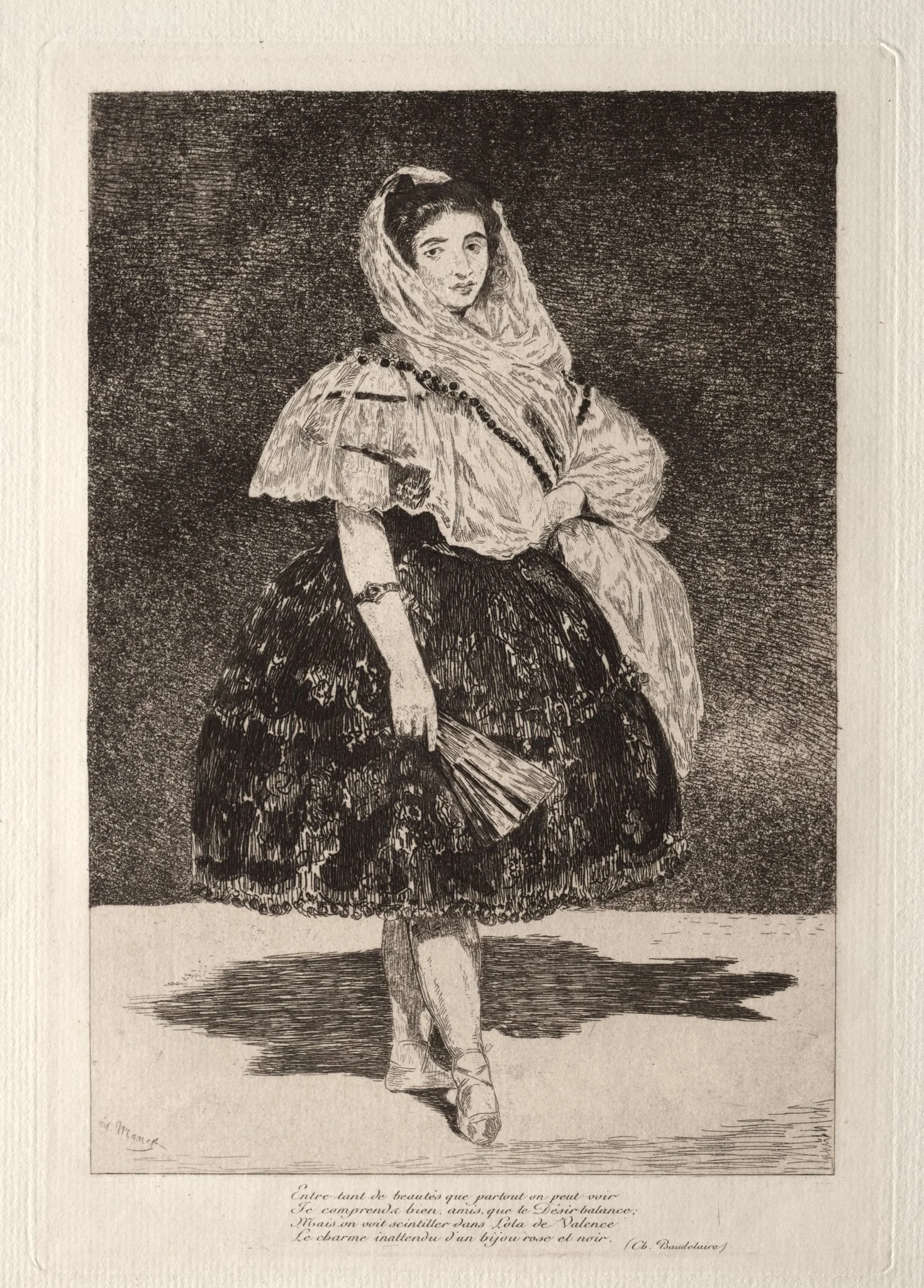 Lola de Valence, by Edouard Manet, 1862