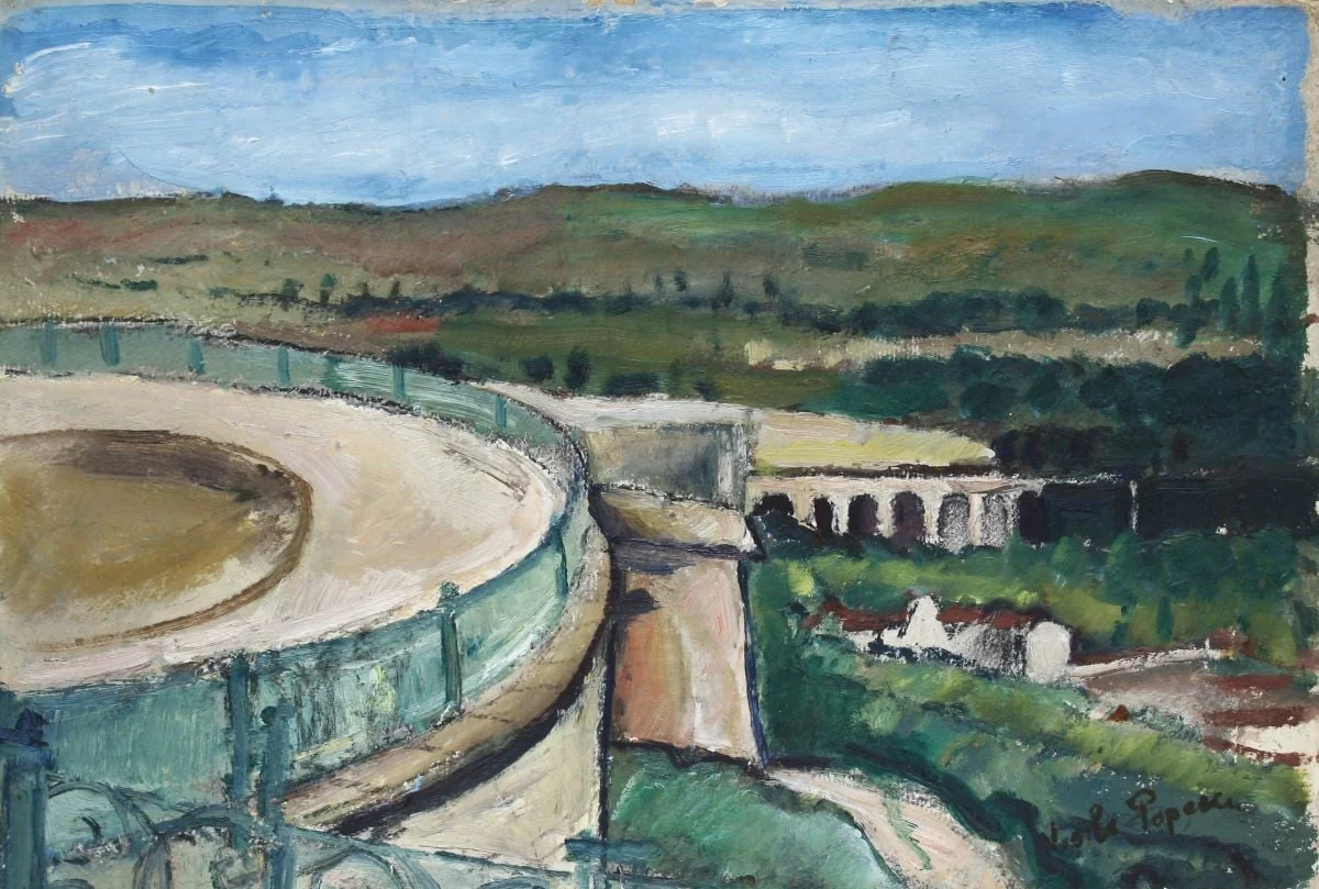 Peisaj, by Vasile Popescu, 1949