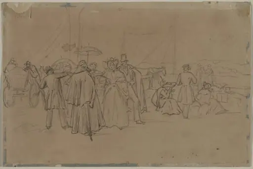 Passengers for Rhine Steamer (recto)
