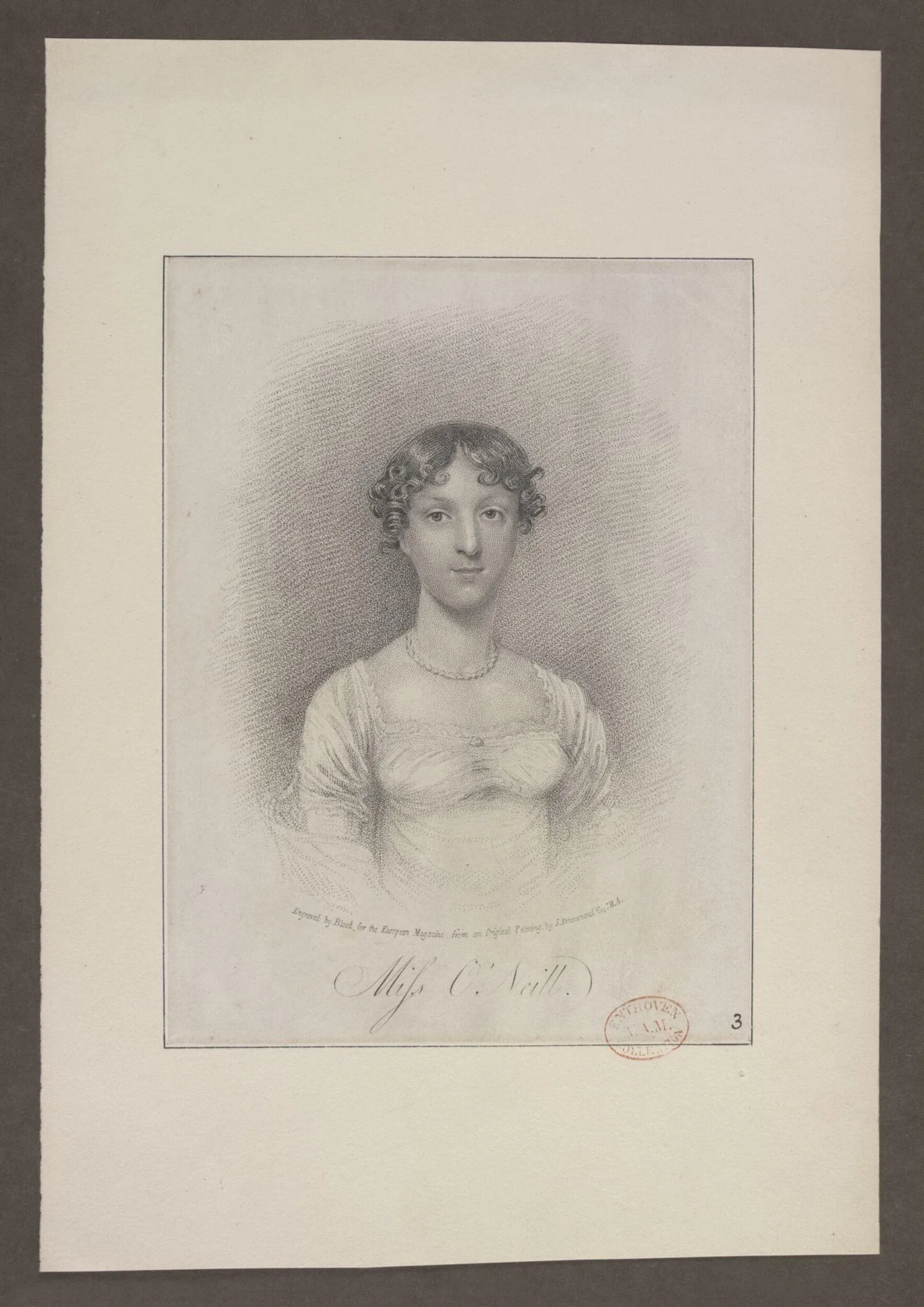 Untitled, by T Blood, 1850