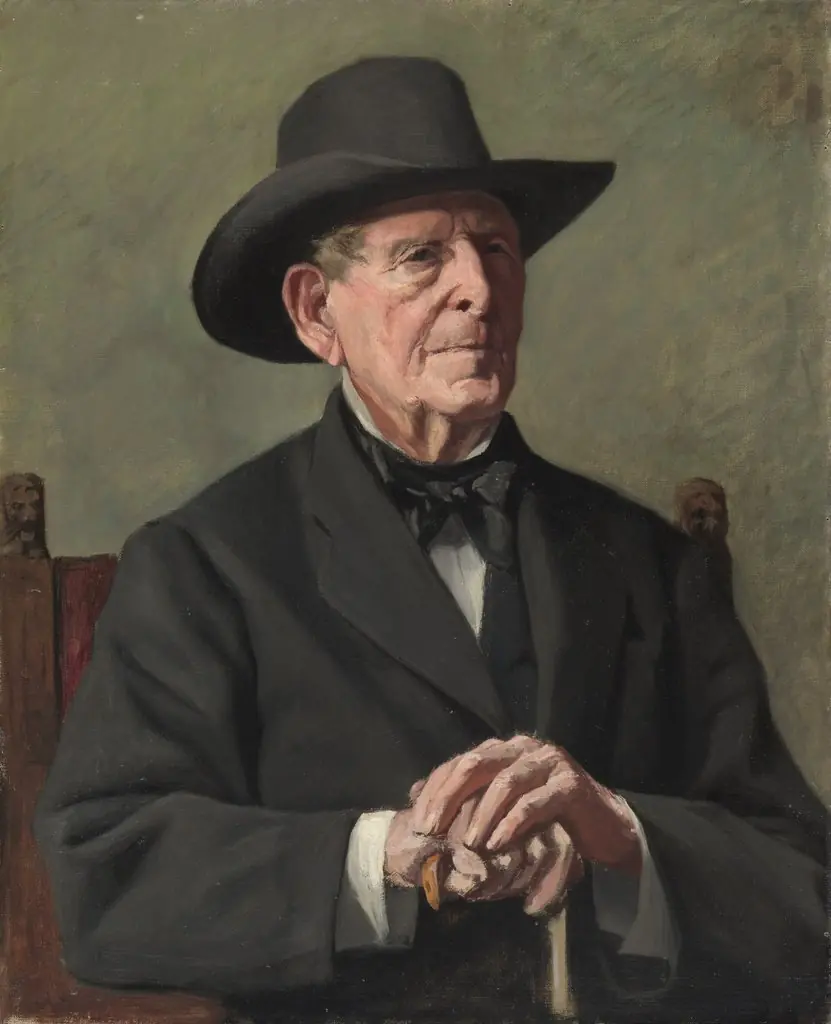 Portrait of an "Old Sea Captain"