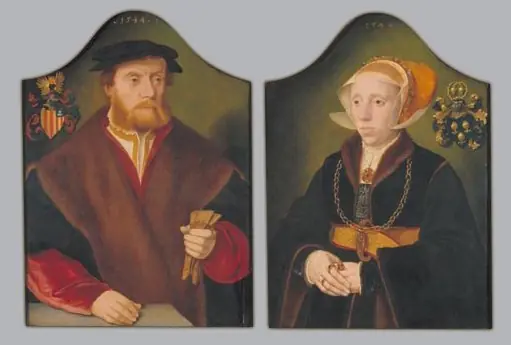 Christian von Conersheim and his Wife Elisabeth von Brauweiler