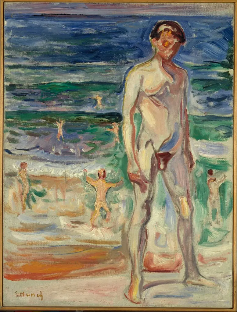 Young Man on the Beach