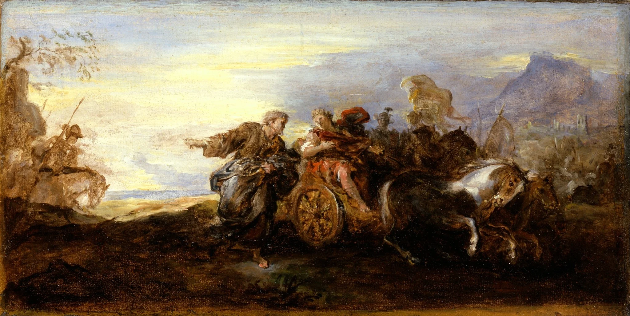 Scene from Ancient History, by Joseph Parrocel, unspecified, 1693