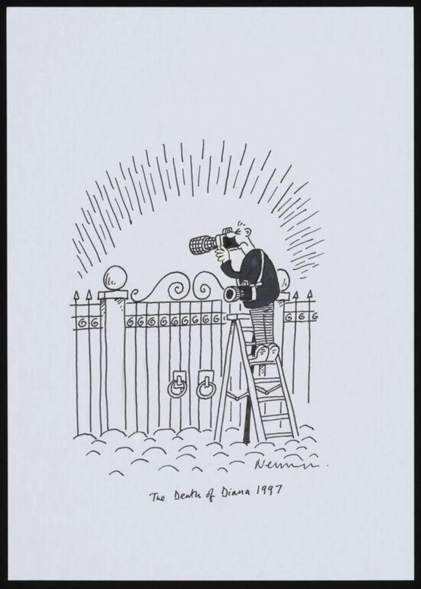 The Death of Diana, by Nick Newman, 1997