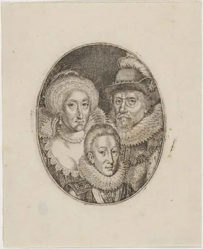 James I, Anne of Denmark, and Prince Charles