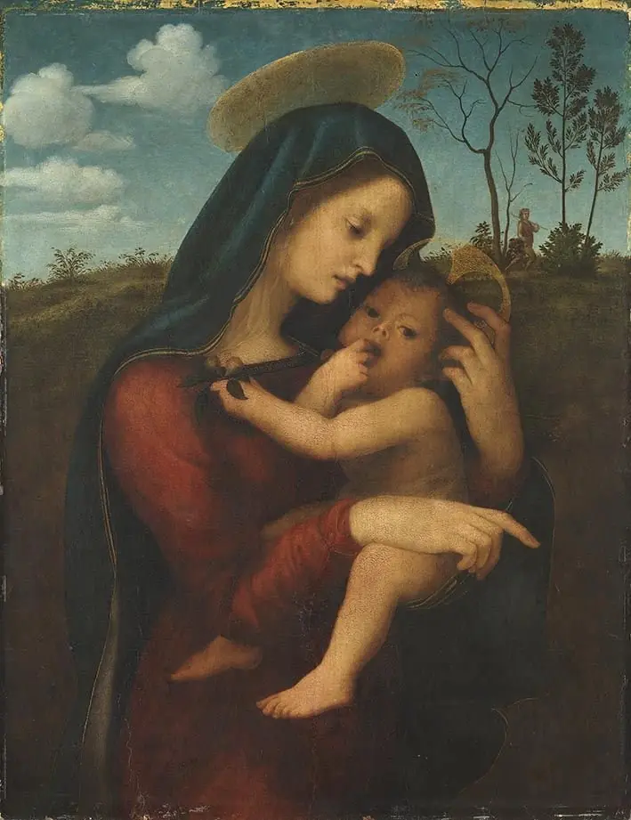 Madonna with Christ-child