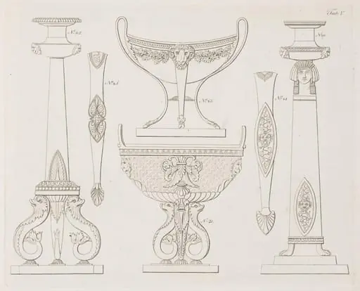 One of 7 engraved prints