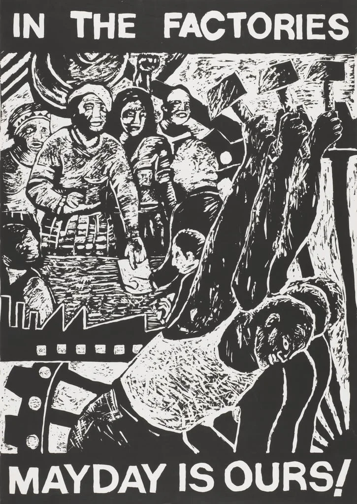 Untitled, by Cape Town Gardens Media Group, ink, 1989