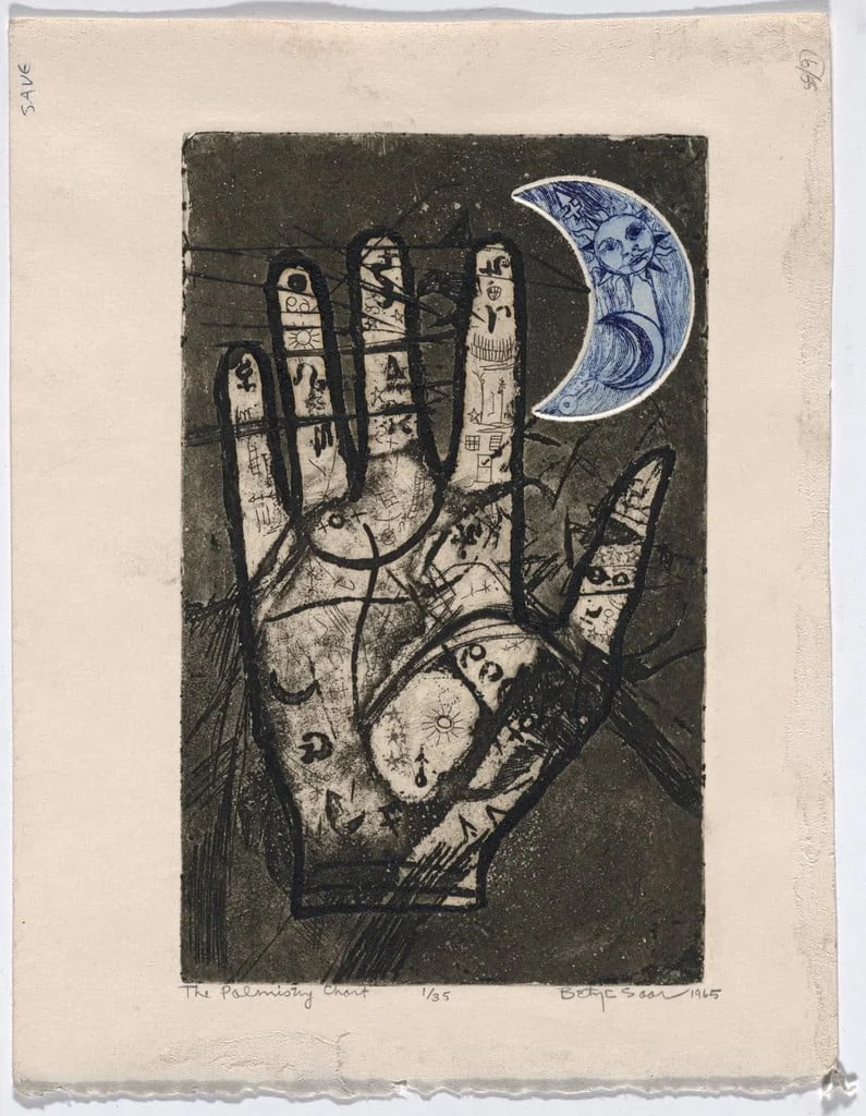 Untitled, by Betye Saar, ink, 1965