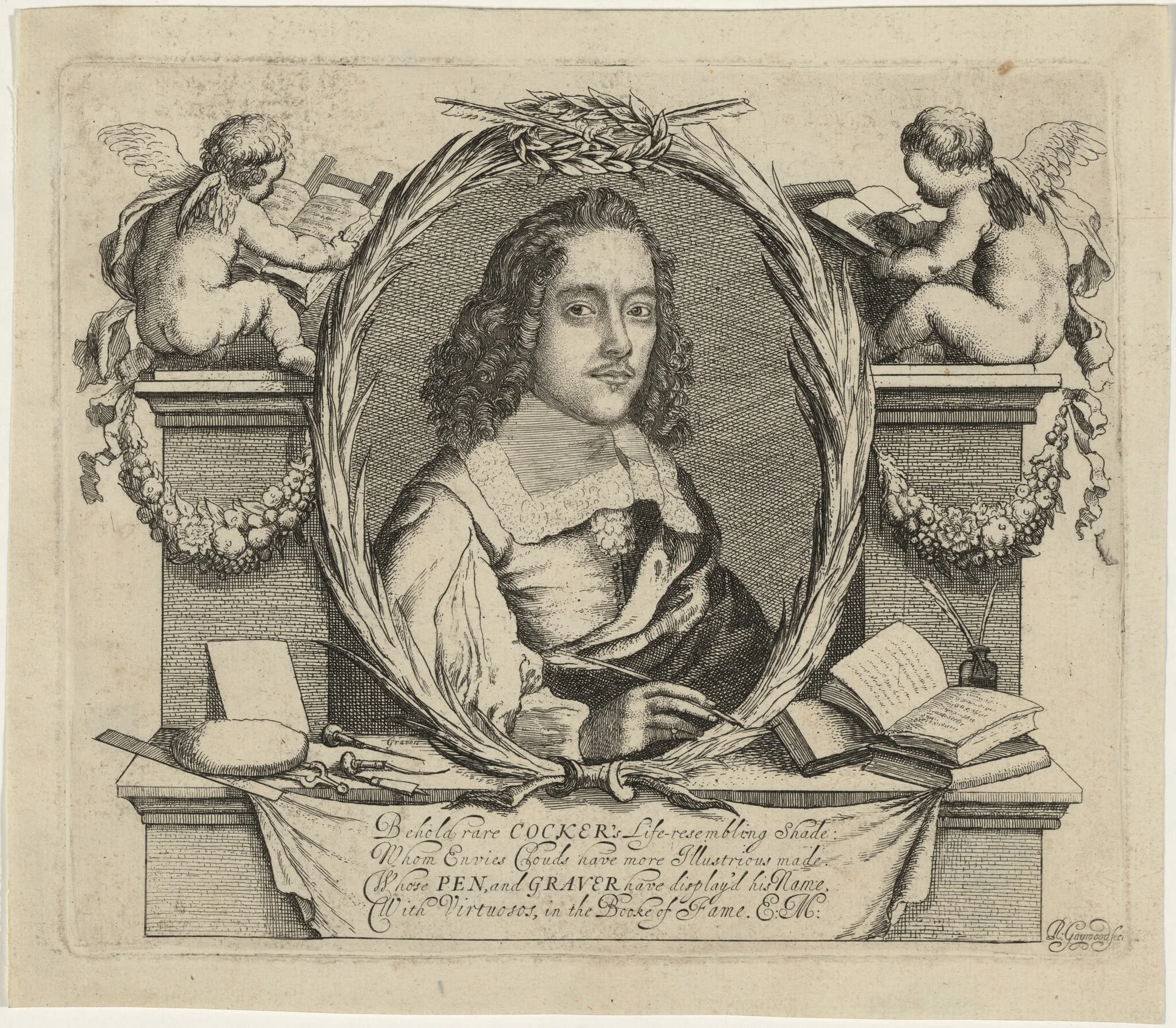 Edward Cocker, Arithmetician and Writing Master