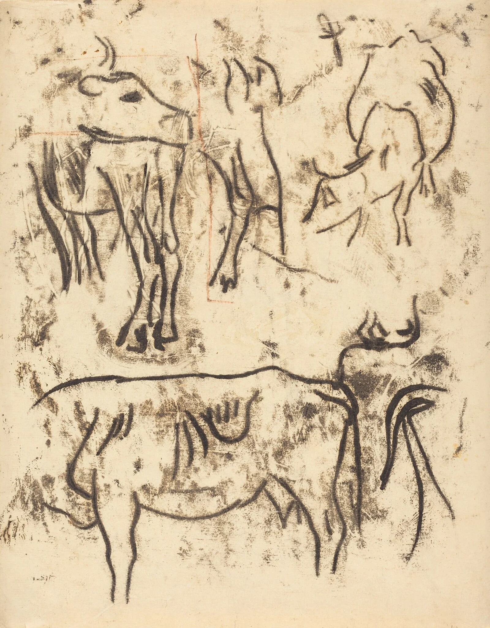 Animal Studies, by Paul Gauguin, 1902