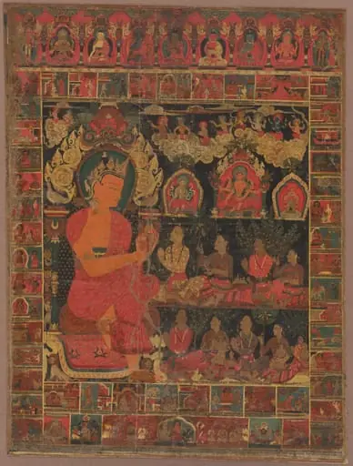 Bejeweled Buddha Preaching
