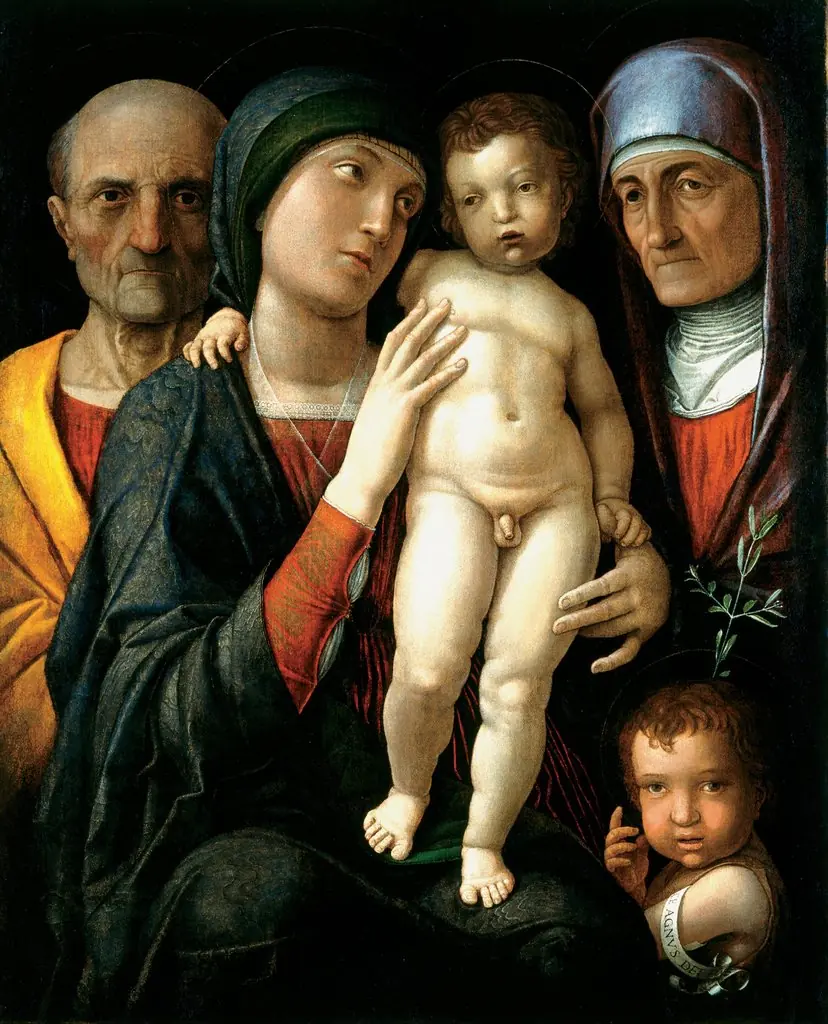 Holy Family with St. Elizabeth and St. John the Baptist as a Child
