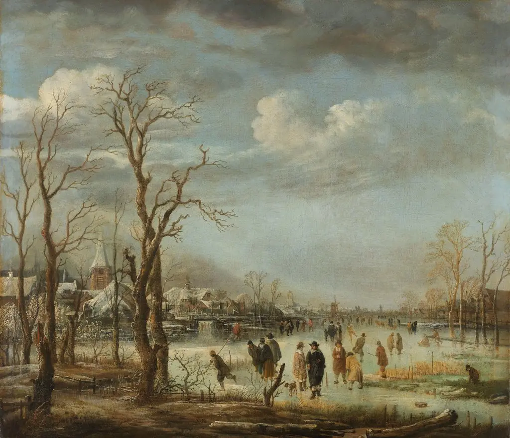 River view in the winter