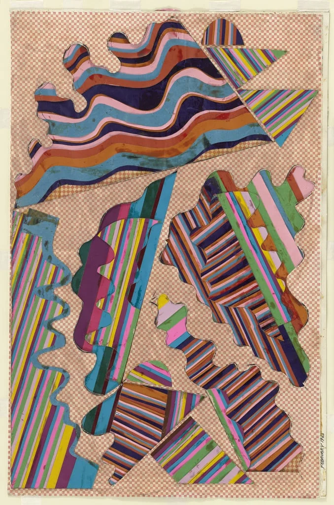 Untitled, by Eduardo Paolozzi, ink, 1965