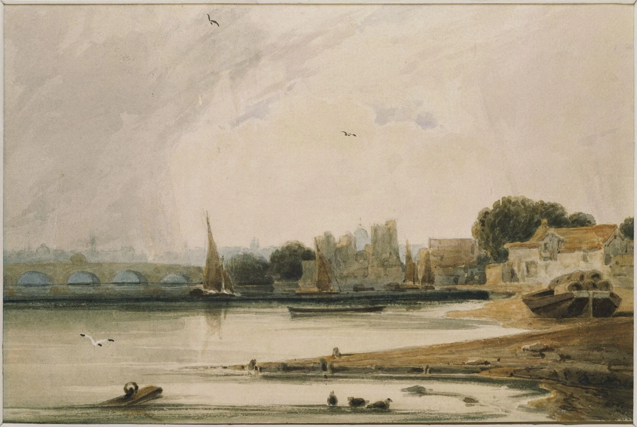 Lambeth Palace and Westminster Bridge