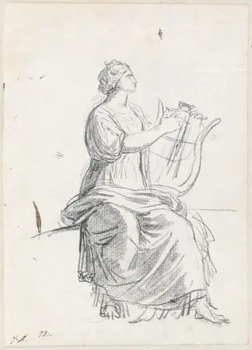 Woman with a Lyre