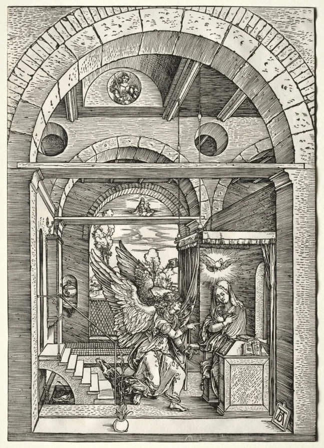The Annunciation, by Albrecht Dürer, 1504
