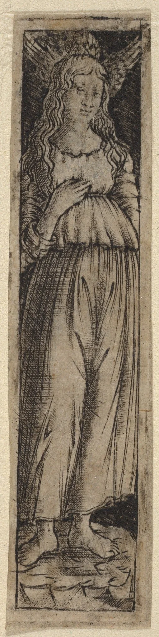 Saint, by Francesco Francia, 1475