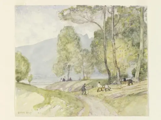 Cutting Timber, Aix-les-Bains