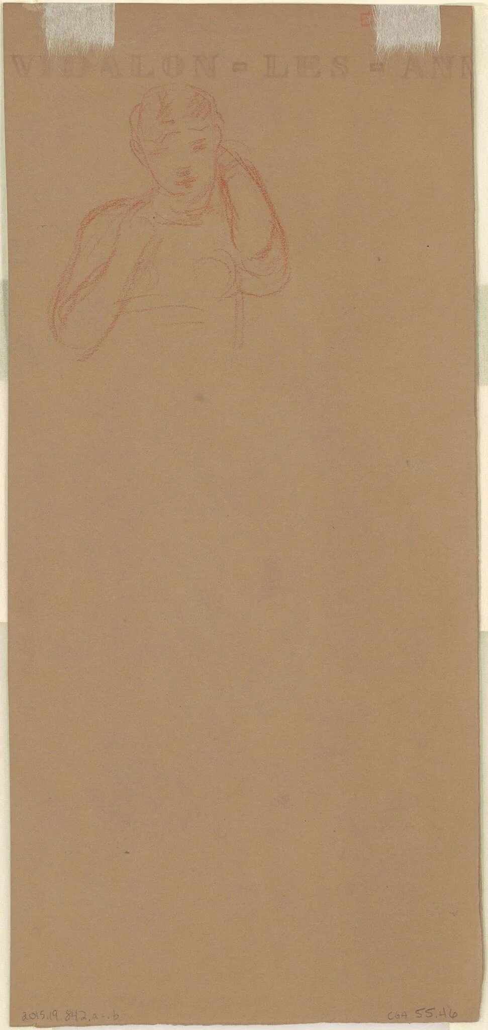 Study for "Greek Girls Bathing" [verso]