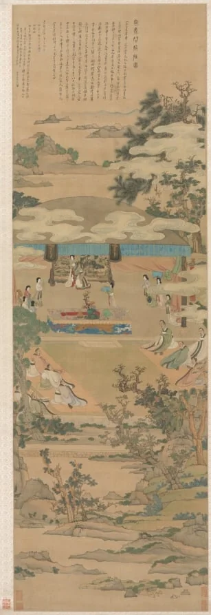 Lady Xuanwen Giving Instruction on the Rites of Zhou