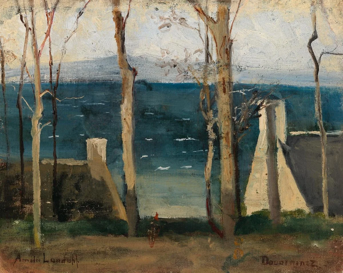 Rantakuva Douarnenez'sta, by Amélie Lundahl, unspecified, 1892