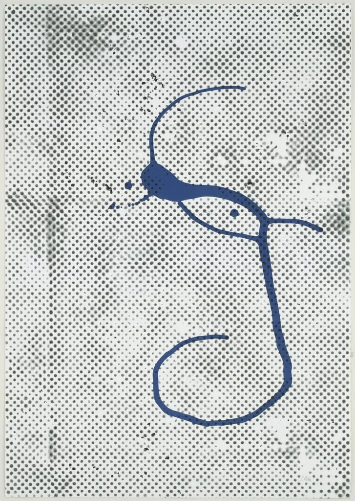 Untitled, by Sigmar Polke, ink, 1988